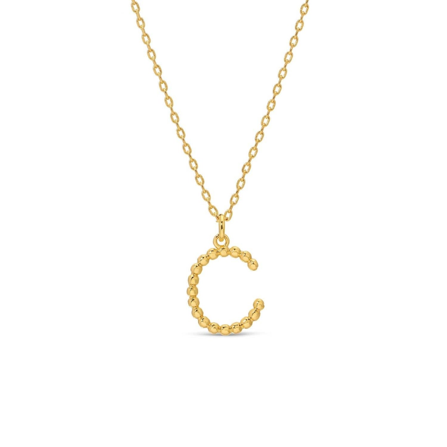 Splendid Iris - Delicate Initial Pendant - Assorted - 926 West