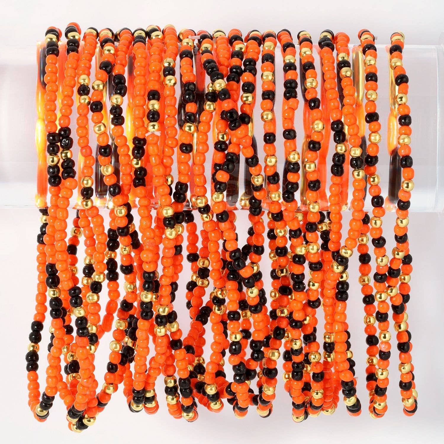 VR -Stretch Seed Bead GAME DAY Bracelets B14 - 926 West