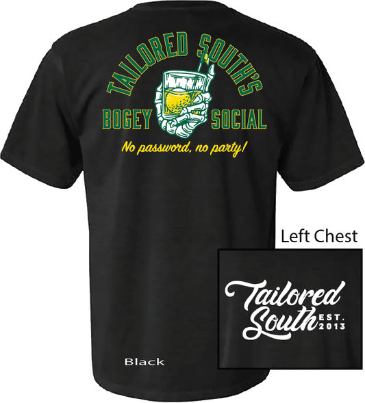 Bogey Black Golf Tailored South Hat Co.