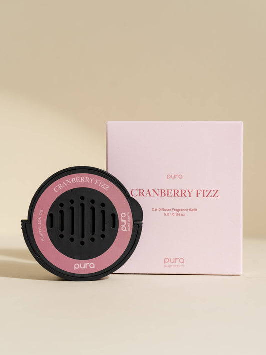 Pura Cranberry Fizz Car Diffuser Scent Refill