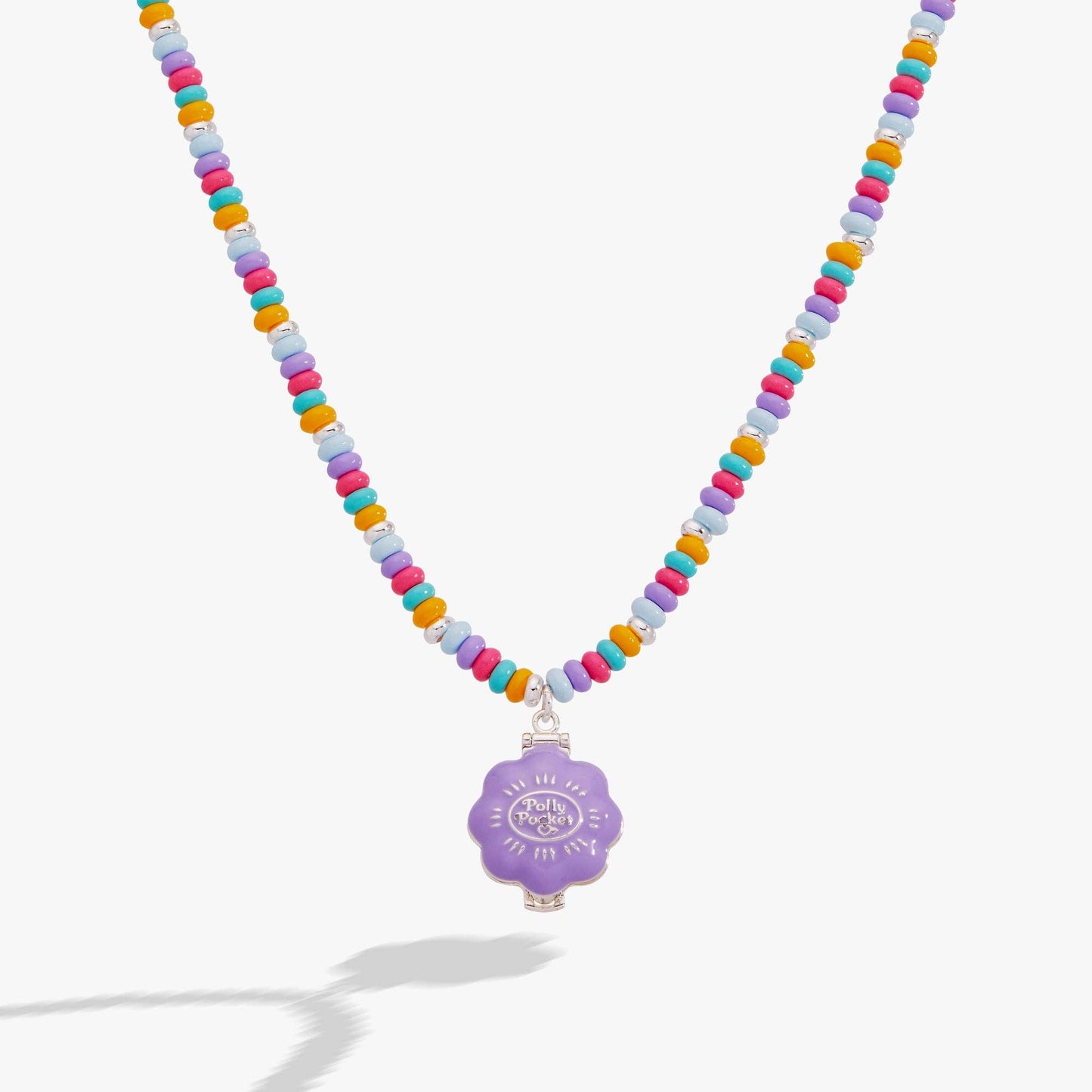 ALEX + ANI - Polly Pocket™ Limited Edition Pool Party Beaded Locket Necklace