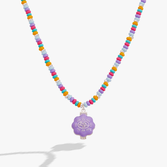 ALEX + ANI - Polly Pocket™ Limited Edition Pool Party Beaded Locket Necklace