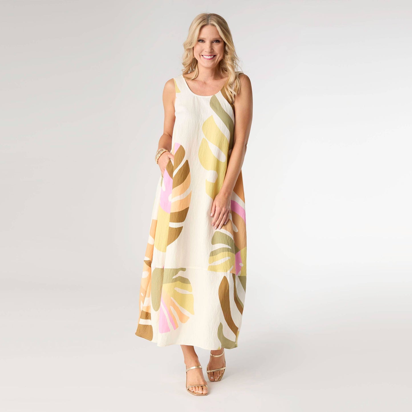Coco + Carman - Nola Relaxed Tank Dress with Side Pockets