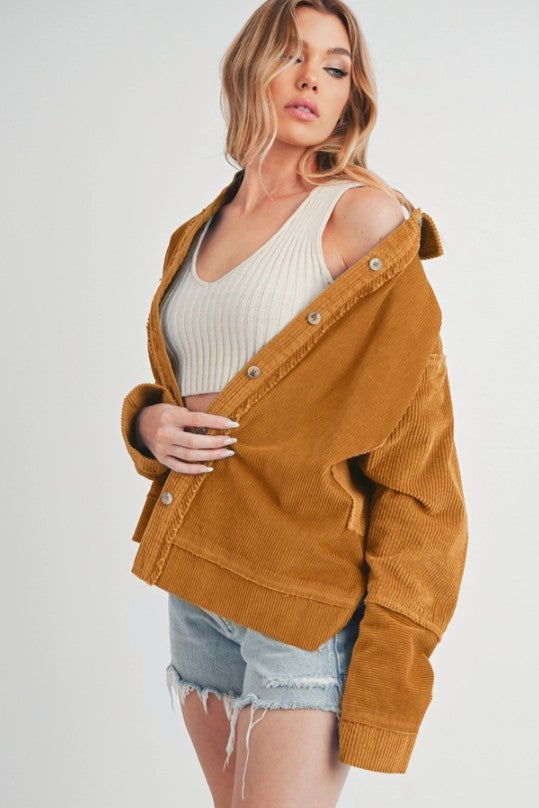 Aemi & Co Cotton Corduroy Daphne Jacket