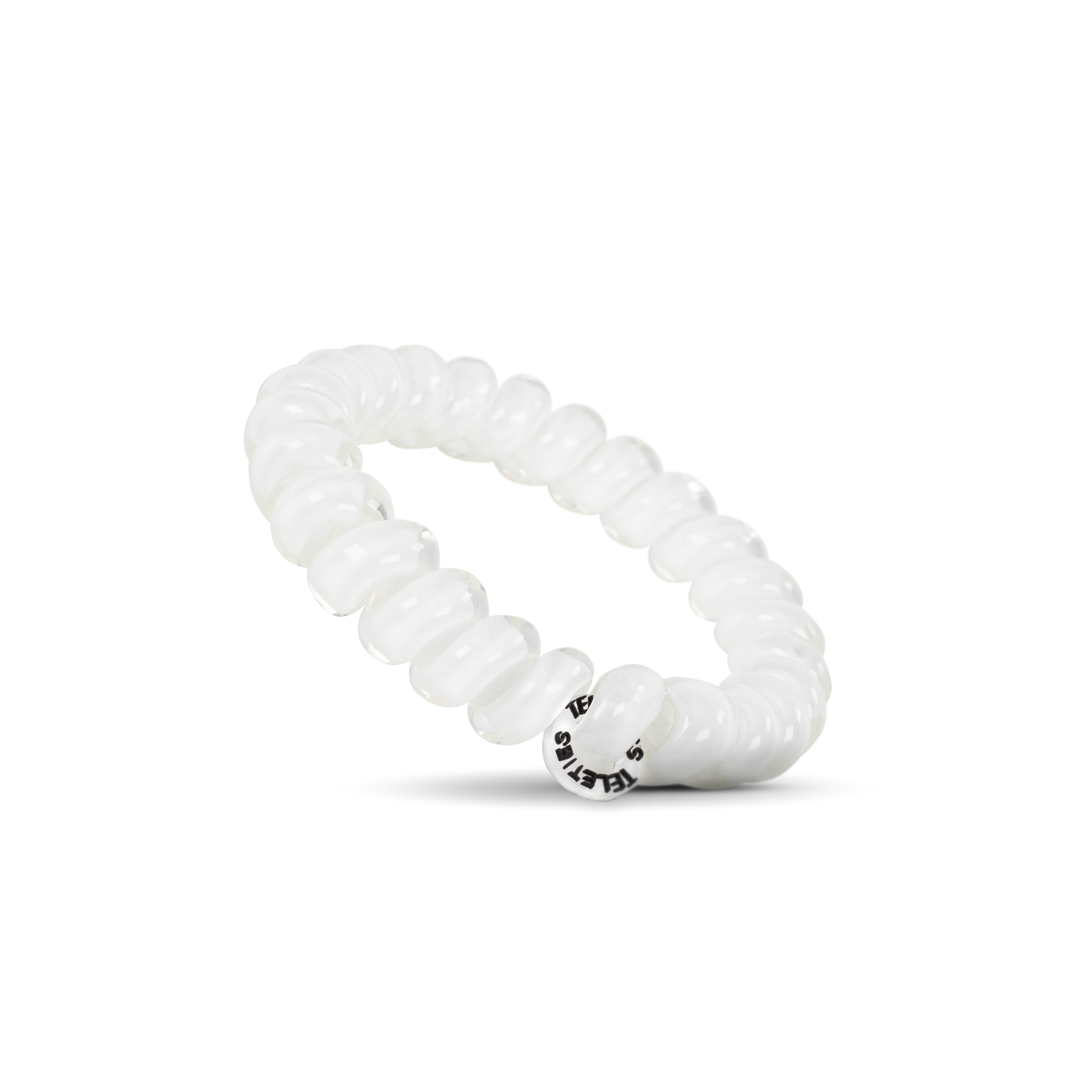 Spiral Hair Coils | Large | Coconut White Hair Ties - 926 West