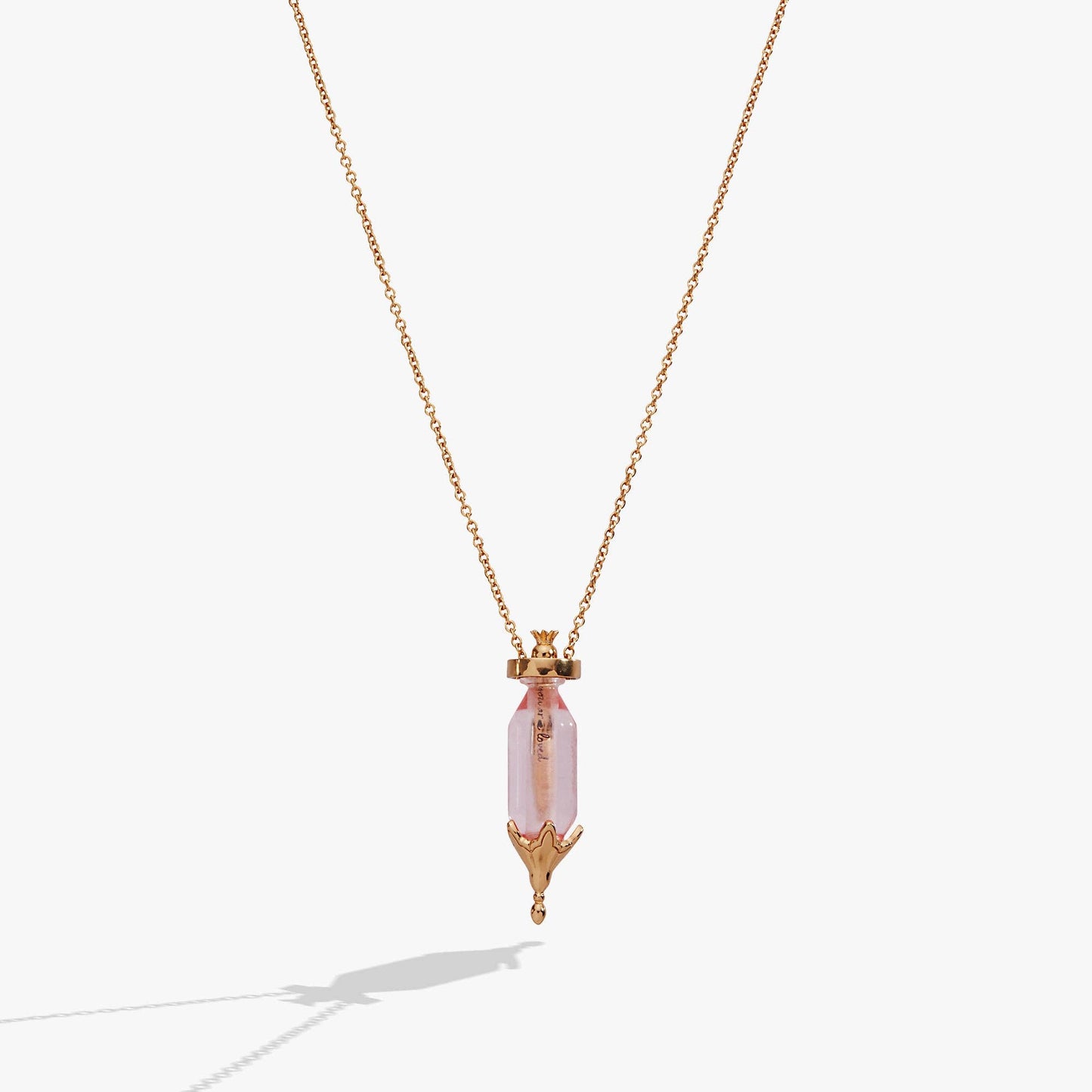 ALEX + ANI - 'You Are Loved' Potion Bottle Slider Necklace