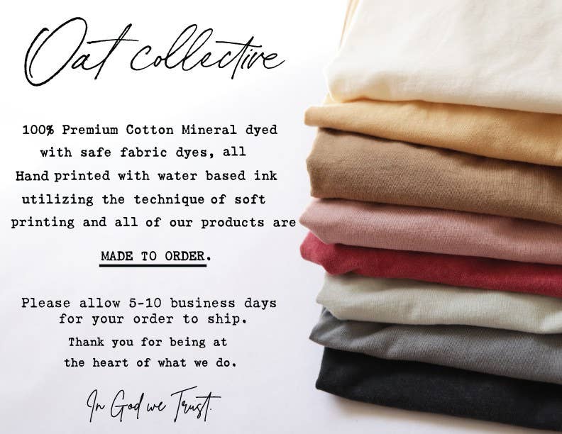 BABES SUPPORT BABES Mineral Washed Graphic Top OAT COLLECTIVE