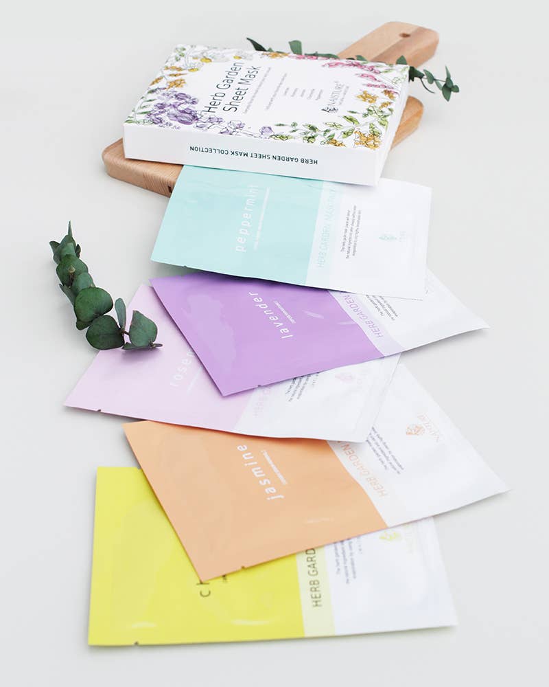 Herb Garden Sheet Mask (Assorted 5pc Box) - 926 West