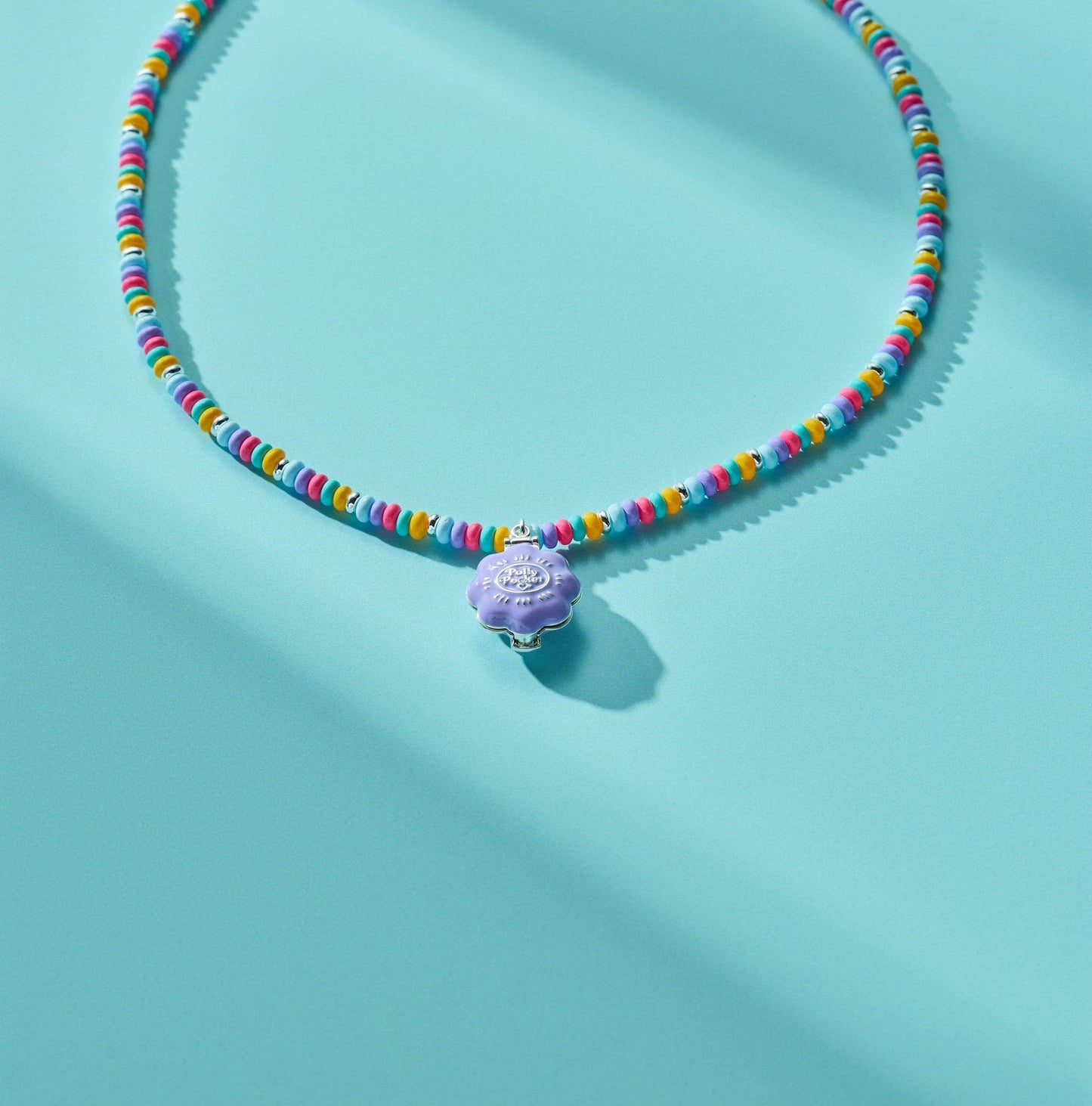 ALEX + ANI - Polly Pocket™ Limited Edition Pool Party Beaded Locket Necklace