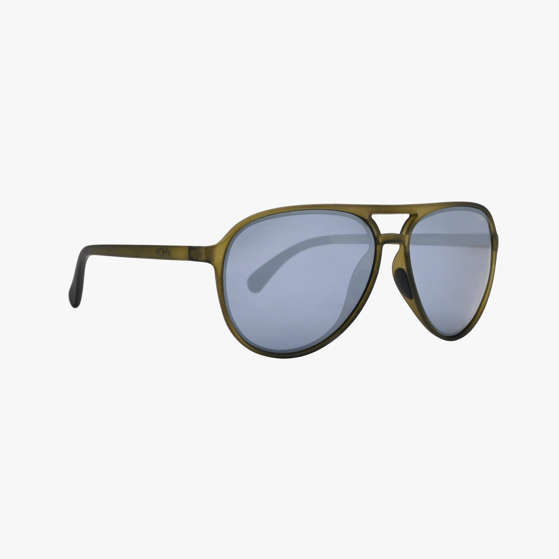 Kohv-DASH ASPEN Polarized Active Soft Rubber Aviator Sunglasses - 926 West