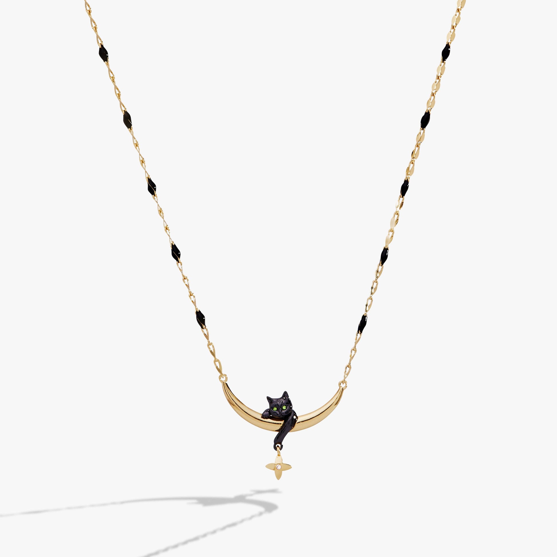 ALEX + ANI- Celestial Cat Inline Necklace - 926 West