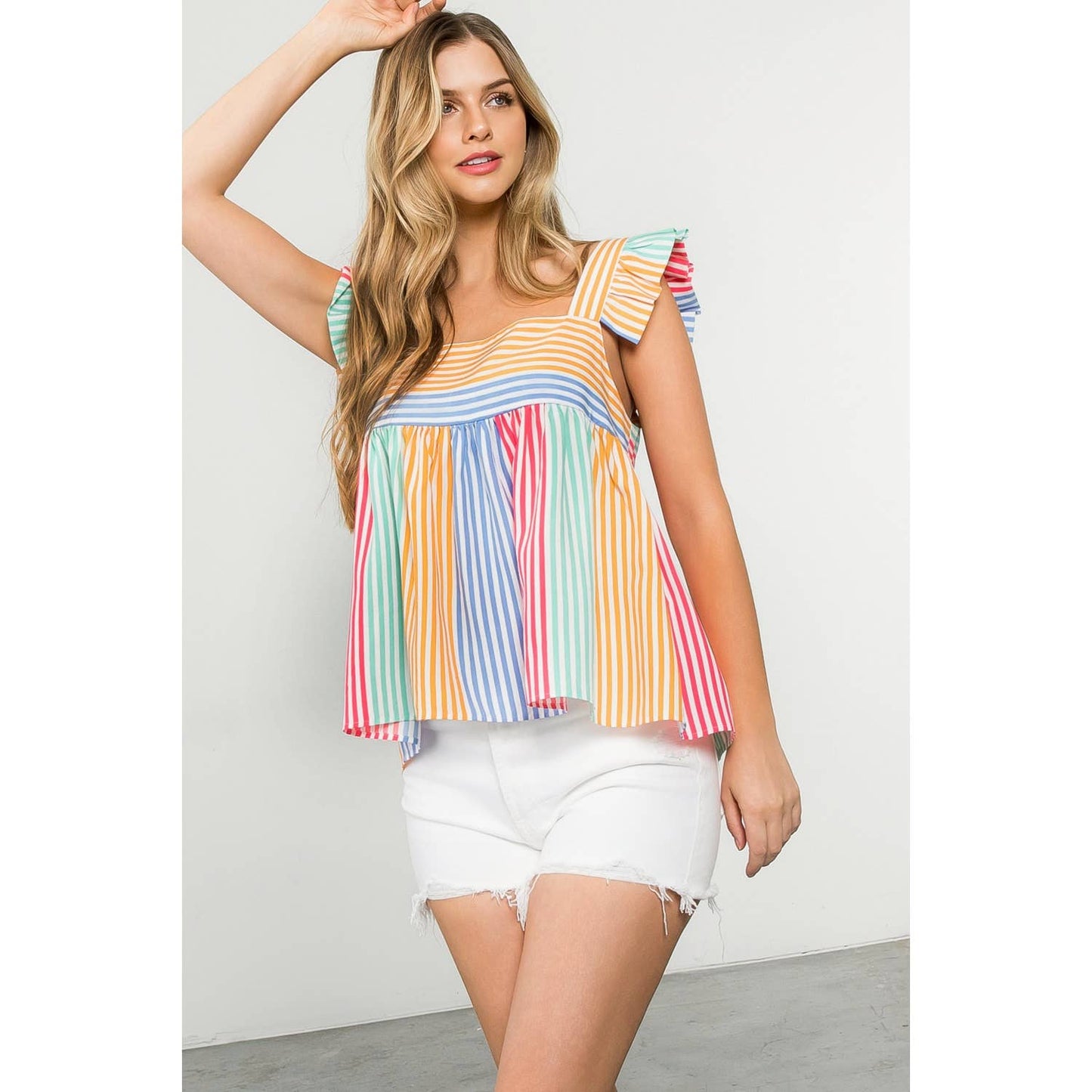 THML Multicolor Stripe Top THML