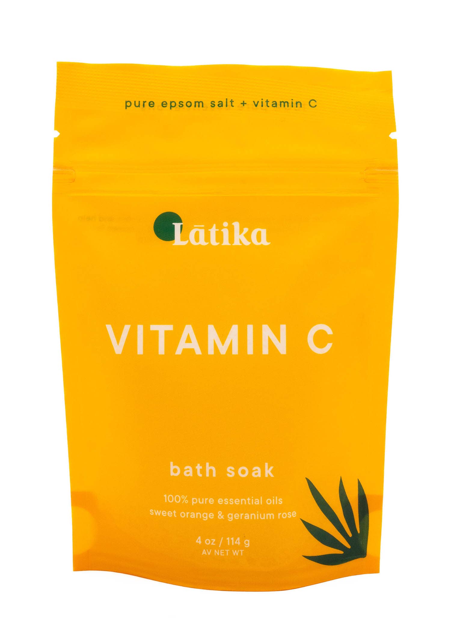 Vitamin C 🟡 Epsom Bath Soak Latika Beauty