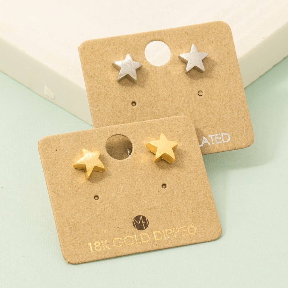 Mini Star Stud Earrings Fame Accessories
