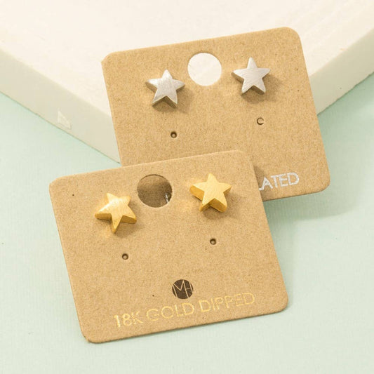 Mini Star Stud Earrings Fame Accessories