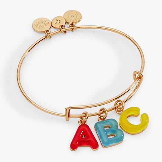 ALEX + ANI - ABC Charm Bangle
