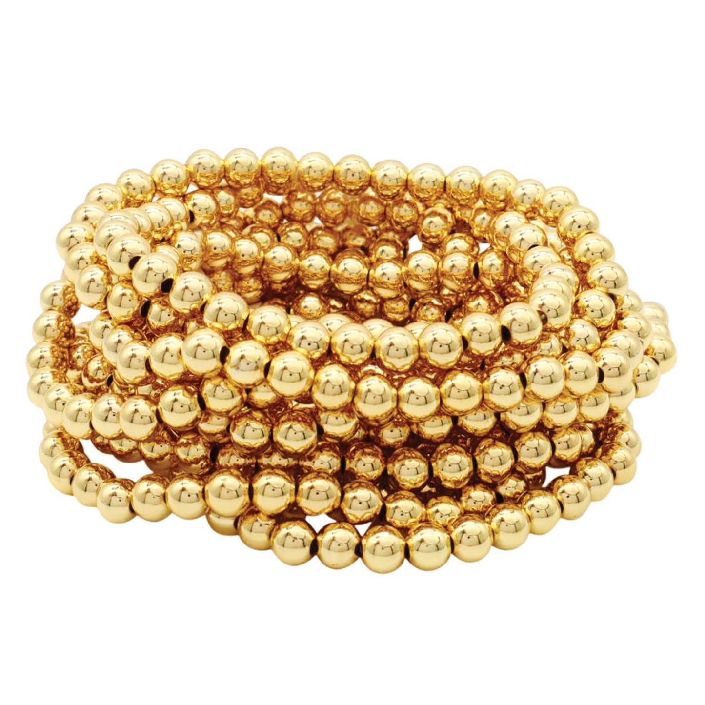 Splendid Iris -  6mm Beaded Bracelet B3286 - 926 West
