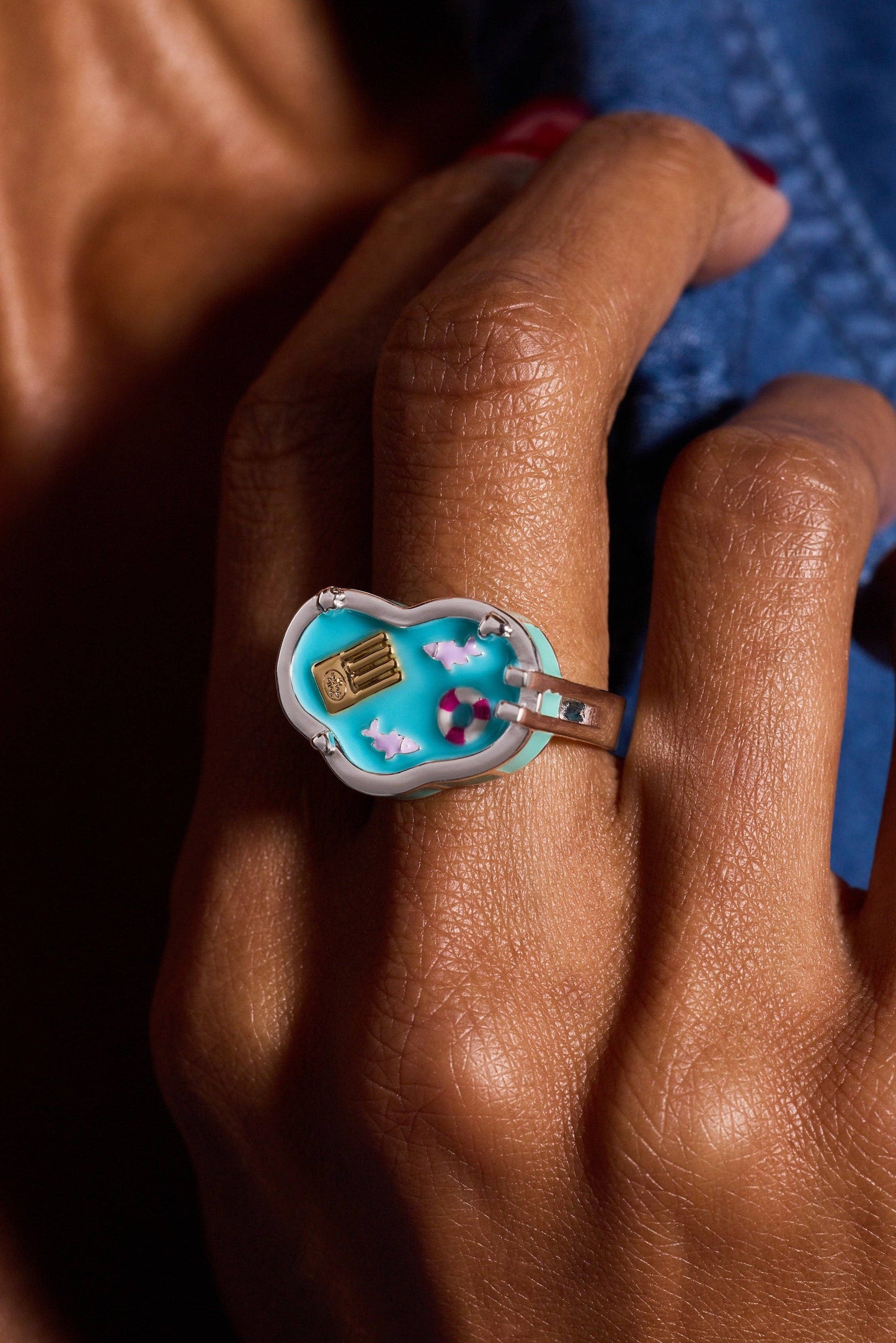 ALEX + ANI - Polly Pocket™ Limited Edition Pool Party Ring