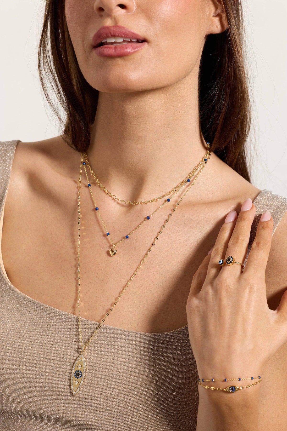Alex & Ani Festival Stranded™ Evil Eye Necklace