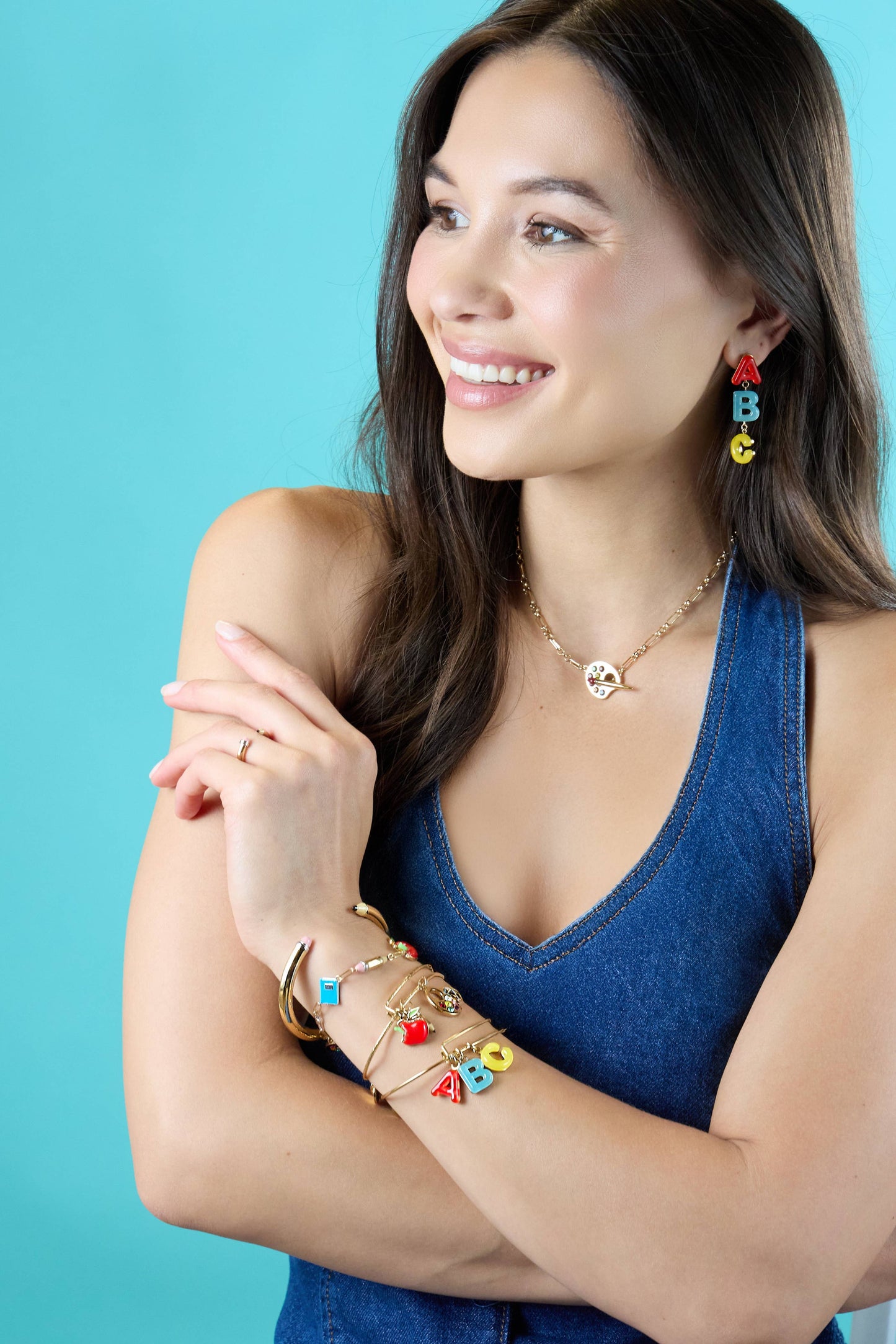ALEX + ANI - ABC Linear Earring - 926 West