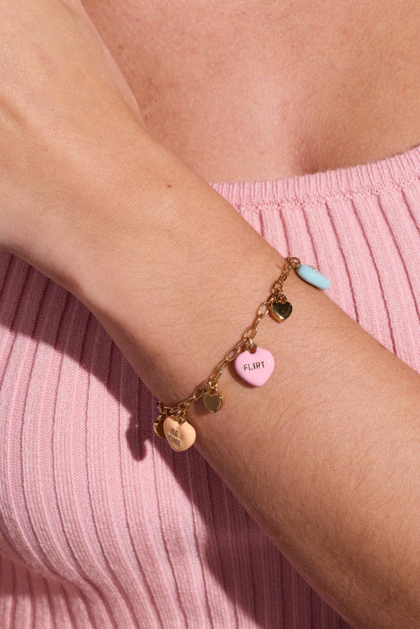 ALEX + ANI - Sweethearts® Multi-Charm Bracelet - 926 West