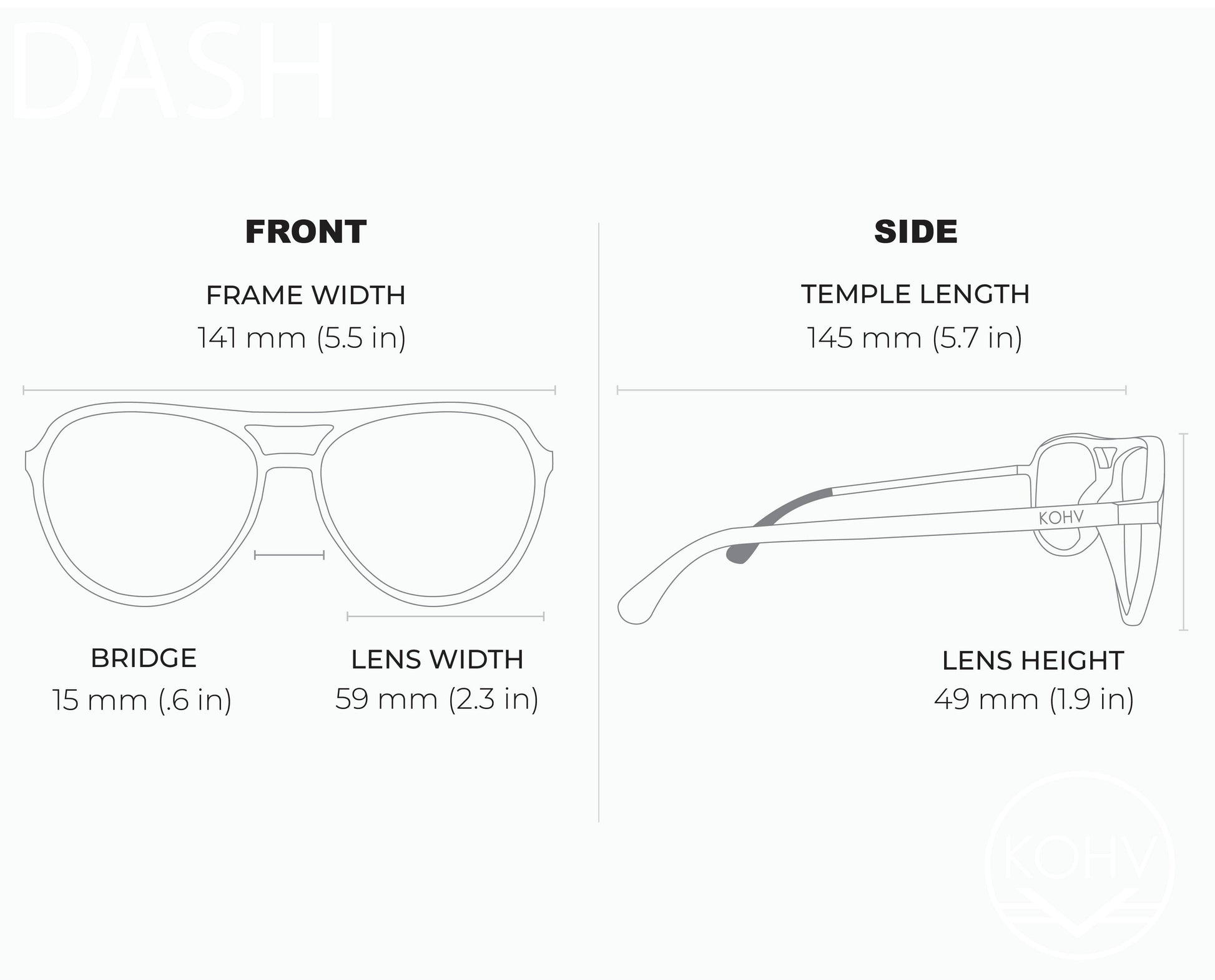 Kohv-DASH BRONZE Polarized Active Soft Rubber Aviator Sunglasses - 926 West