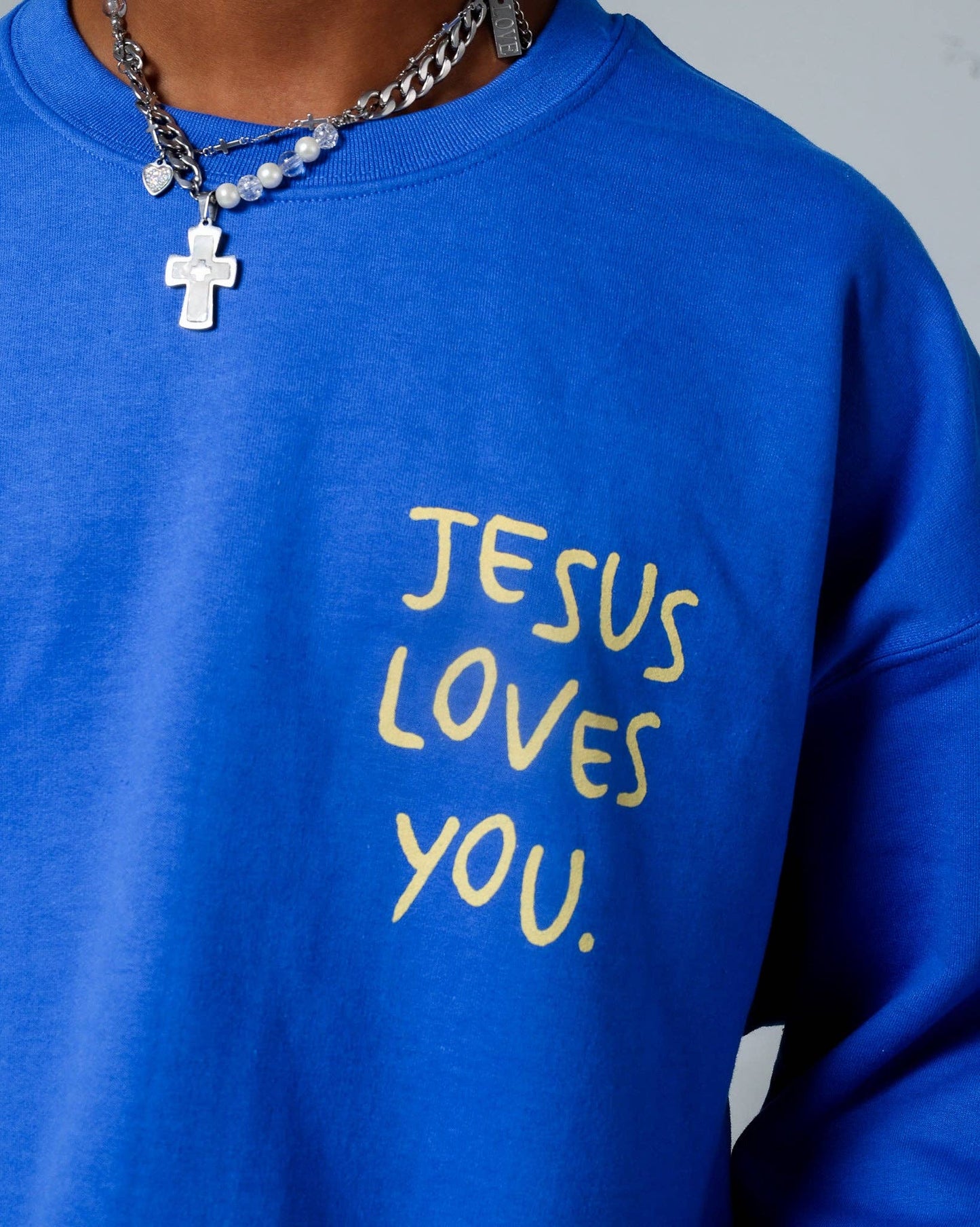 NEW || "No Mistake" Crewneck Sweatshirt Jesus Loves You Company