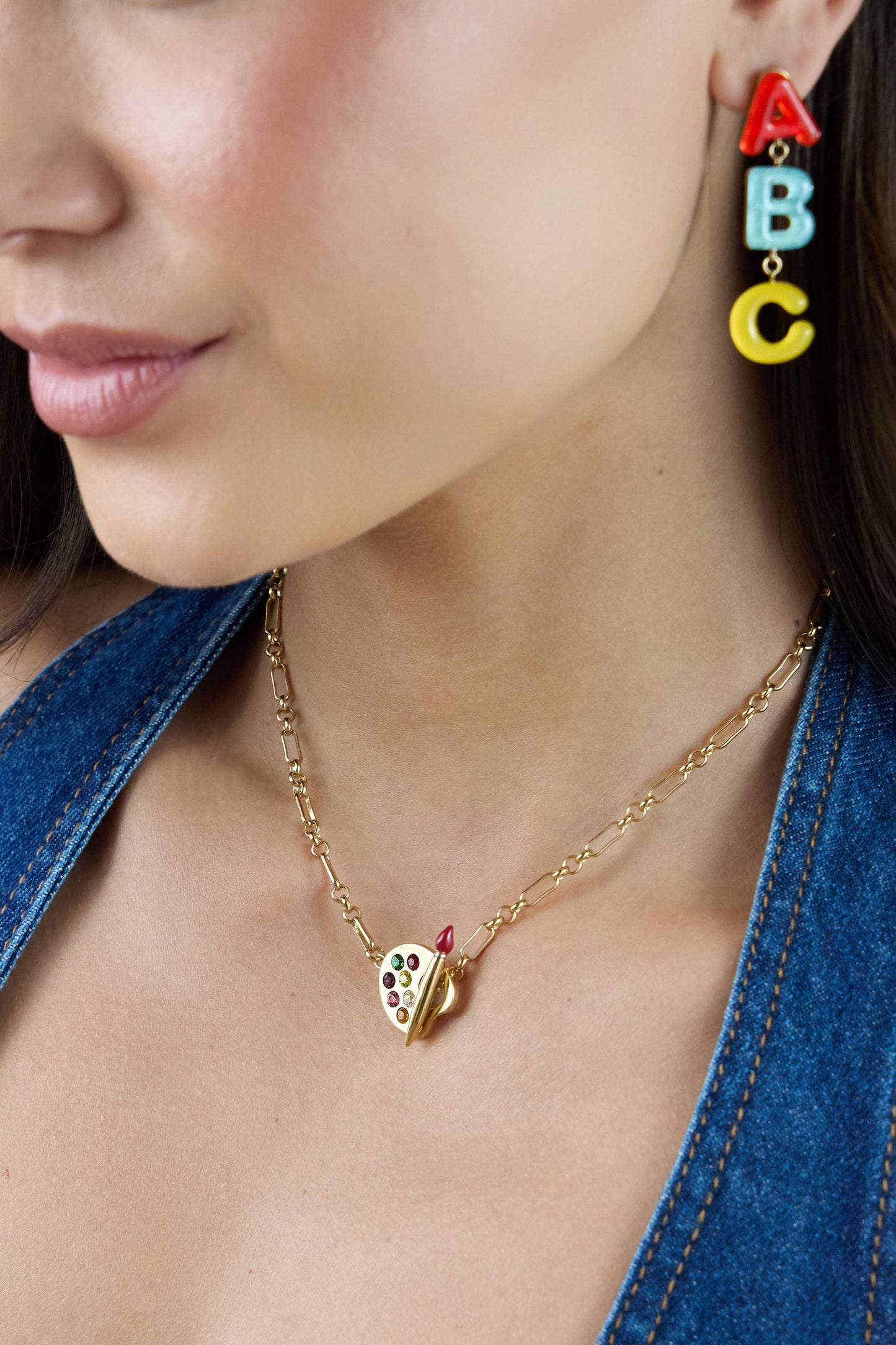 ALEX + ANI - ABC Linear Earring - 926 West