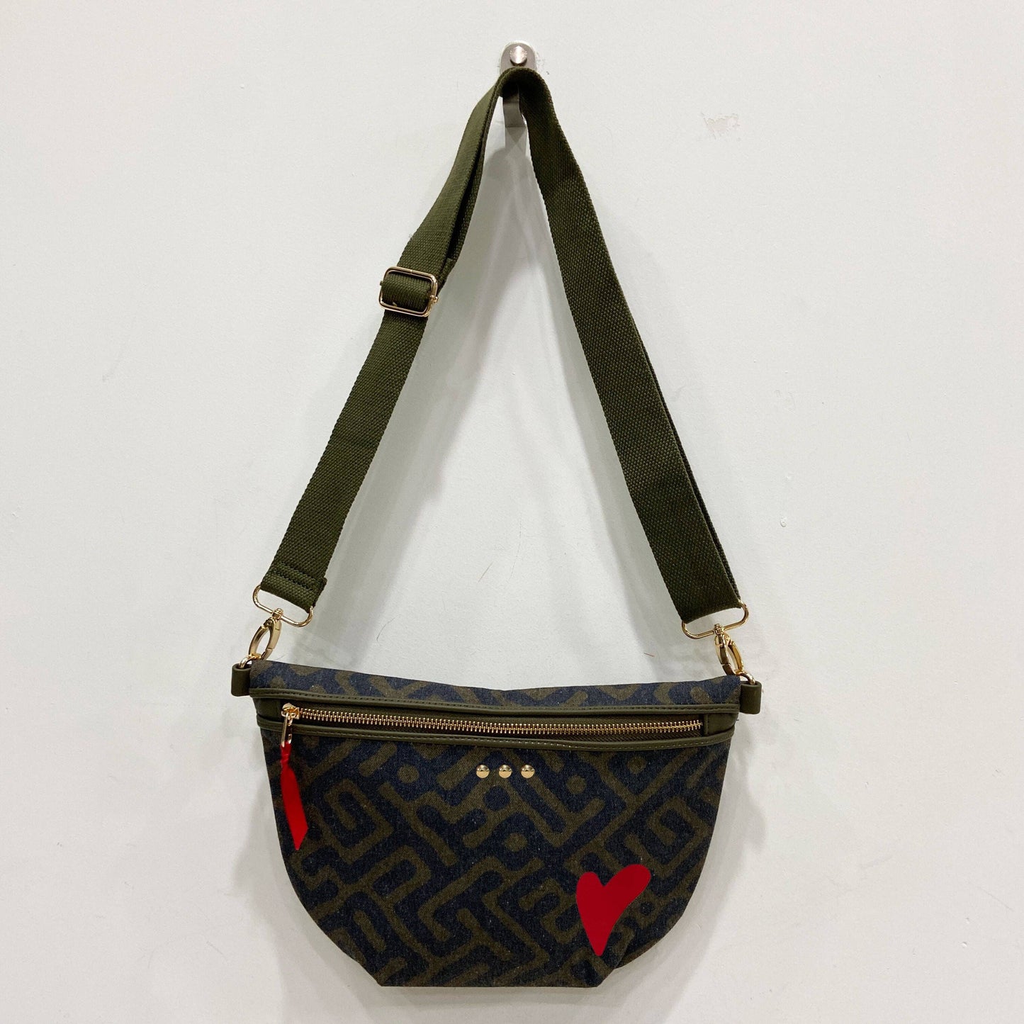 Colby Canvas Printed Bum Bag