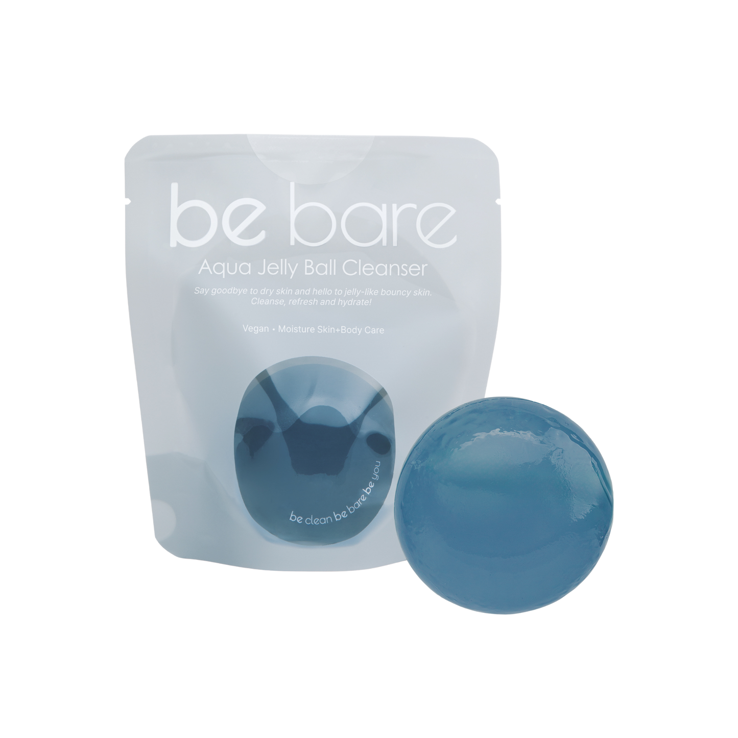 Be bare Hydrating Aqua Jelly Ball Cleanser - Fresh Aqua - 926 West