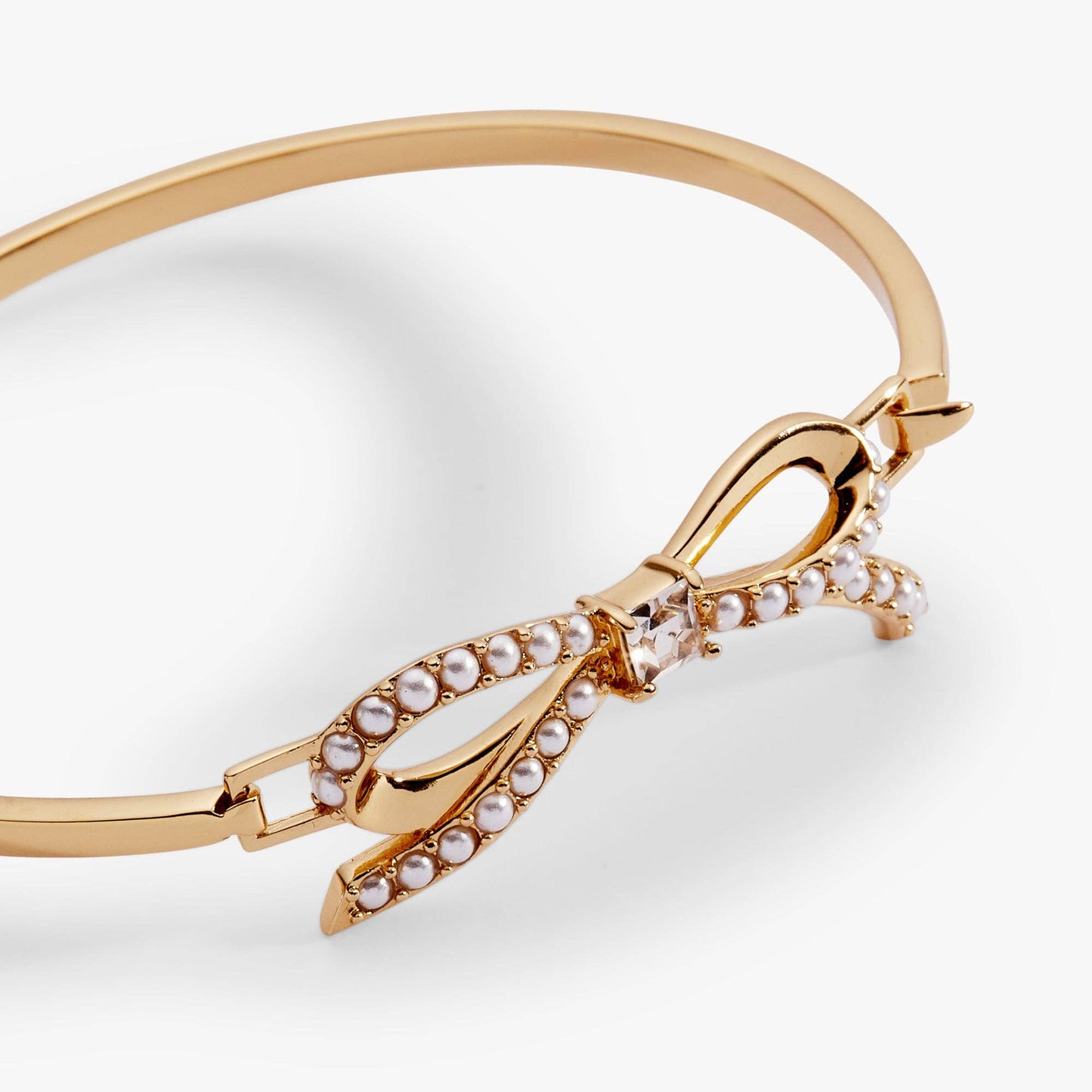 Alex & Ani - Bow Pearl Coquette Tension Bangle