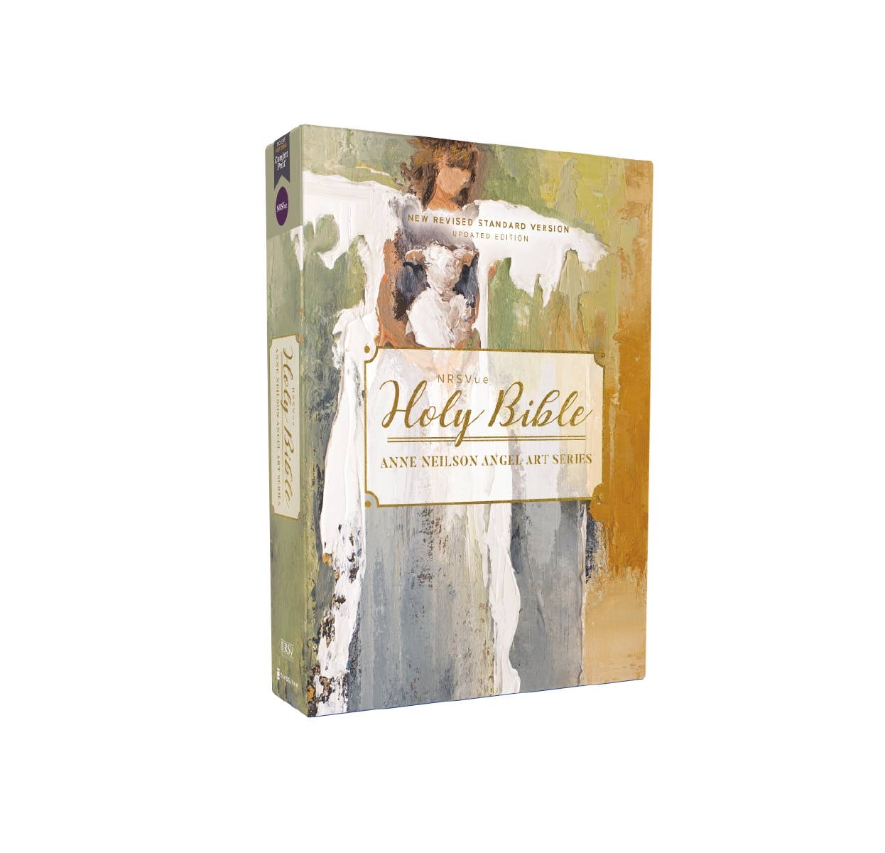 NRSVue Bible Anne Neilson Angel Art Leathersoft Multi-Color - 926 West