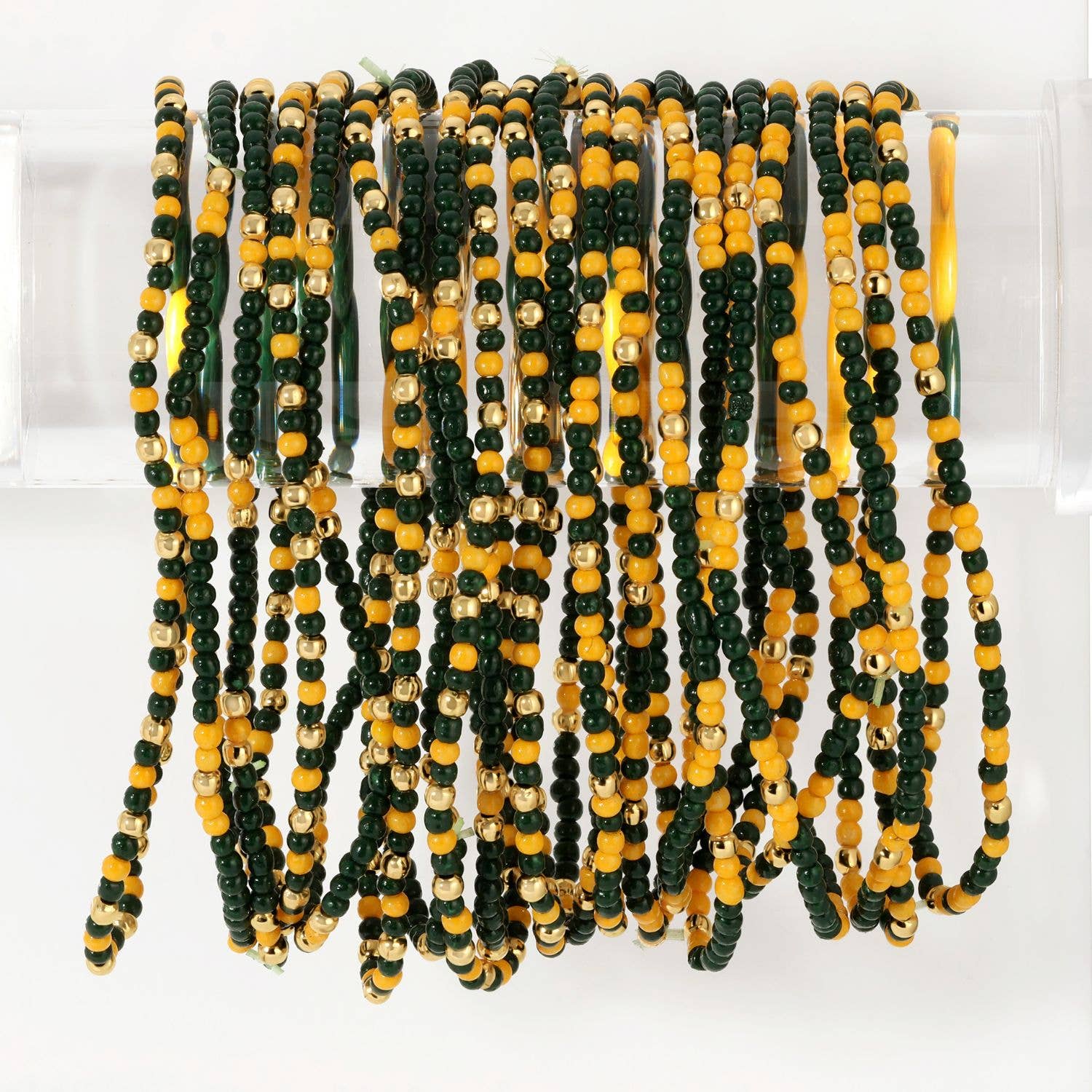 VR -Stretch Seed Bead GAME DAY Bracelets B14 - 926 West
