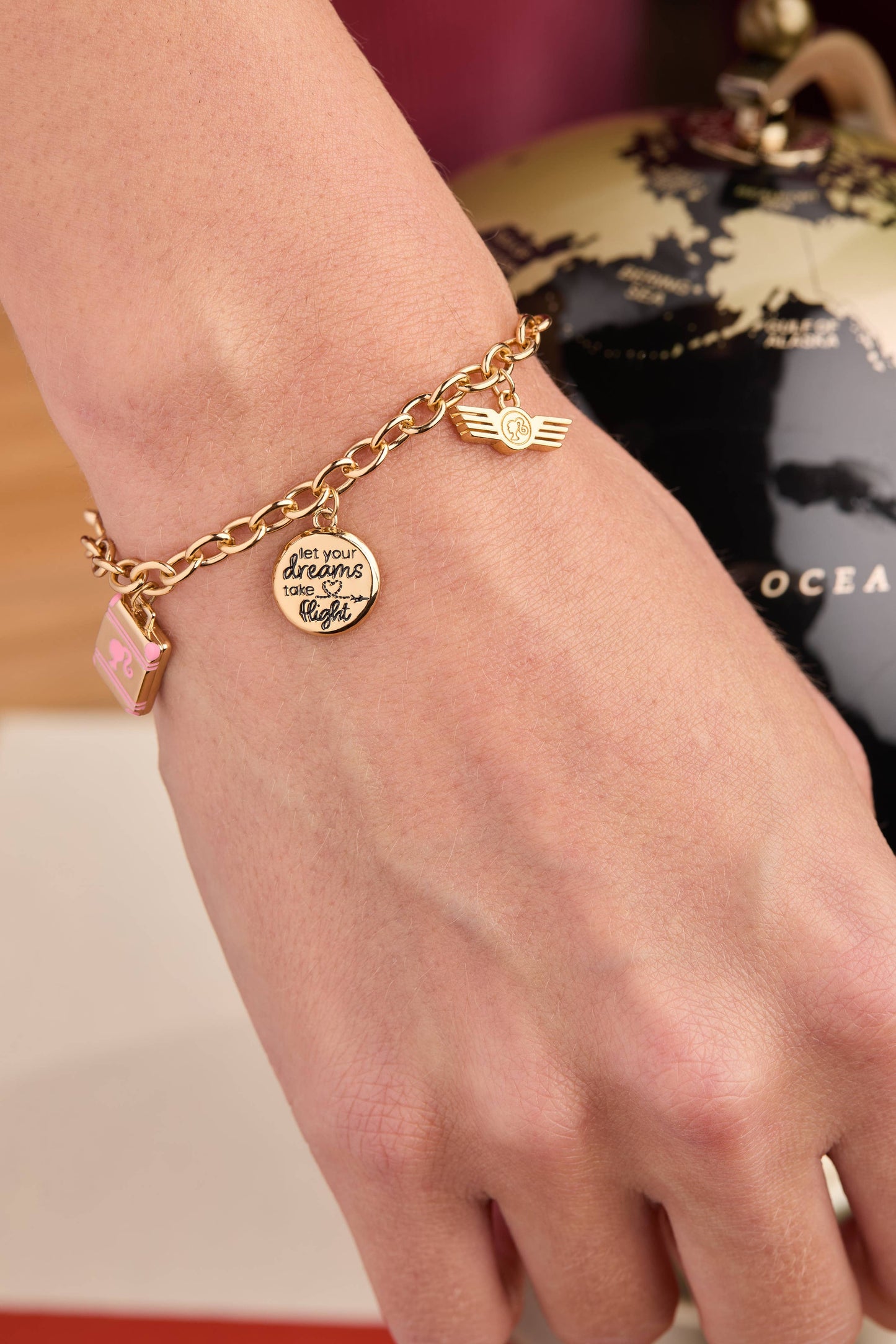 ALEX + ANI - Barbie™ Travel Bolo Bracelet