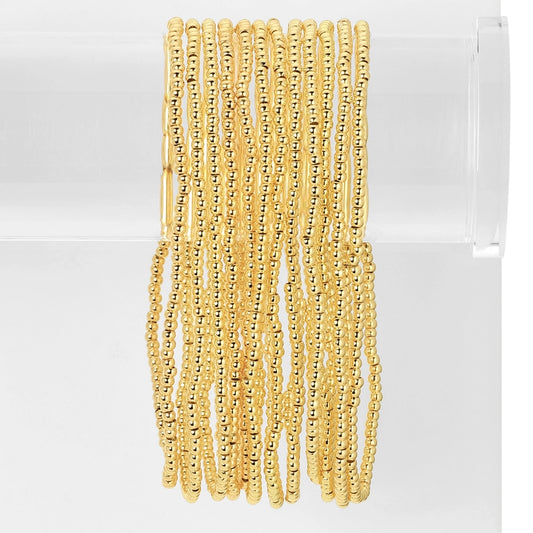 Splendid Iris Classic Bead Bracelet 2MM B3402