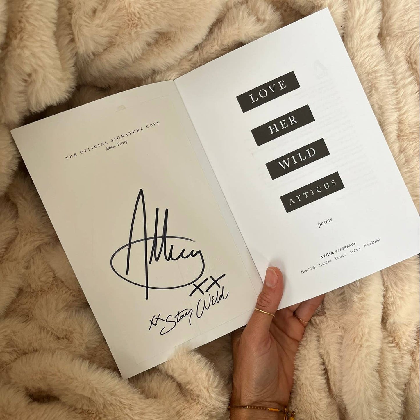 ATTICUS - Love Her Wild Book