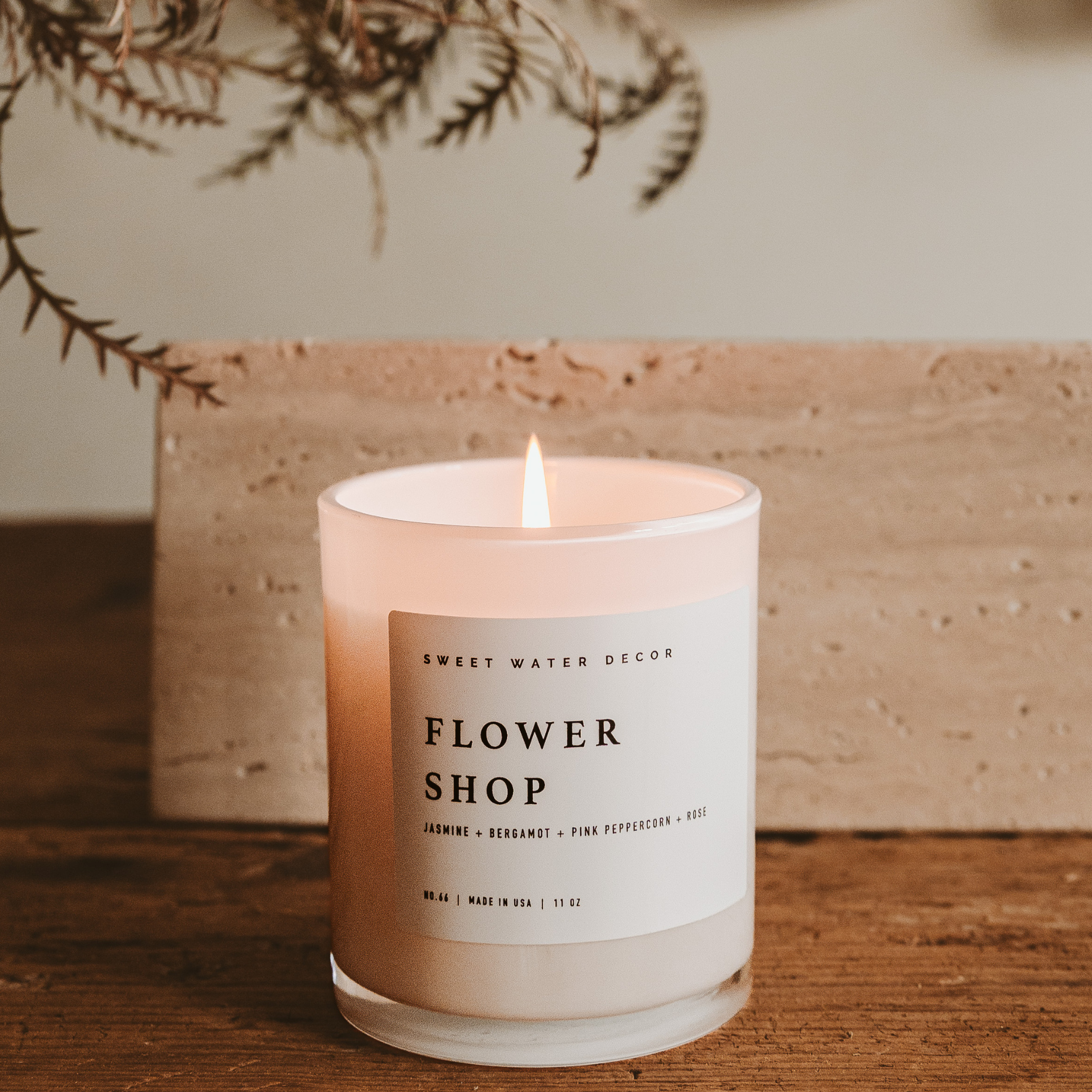 Flower Shop 11 oz Soy Candle - Home Decor & Gifts Sweet Water Decor