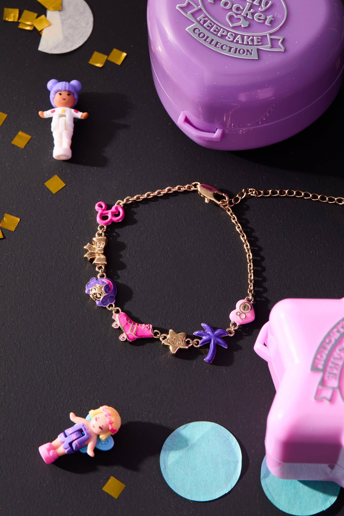 ALEX + ANI - Mattel 80th Barbie™ x Polly Pocket™ Bracelet