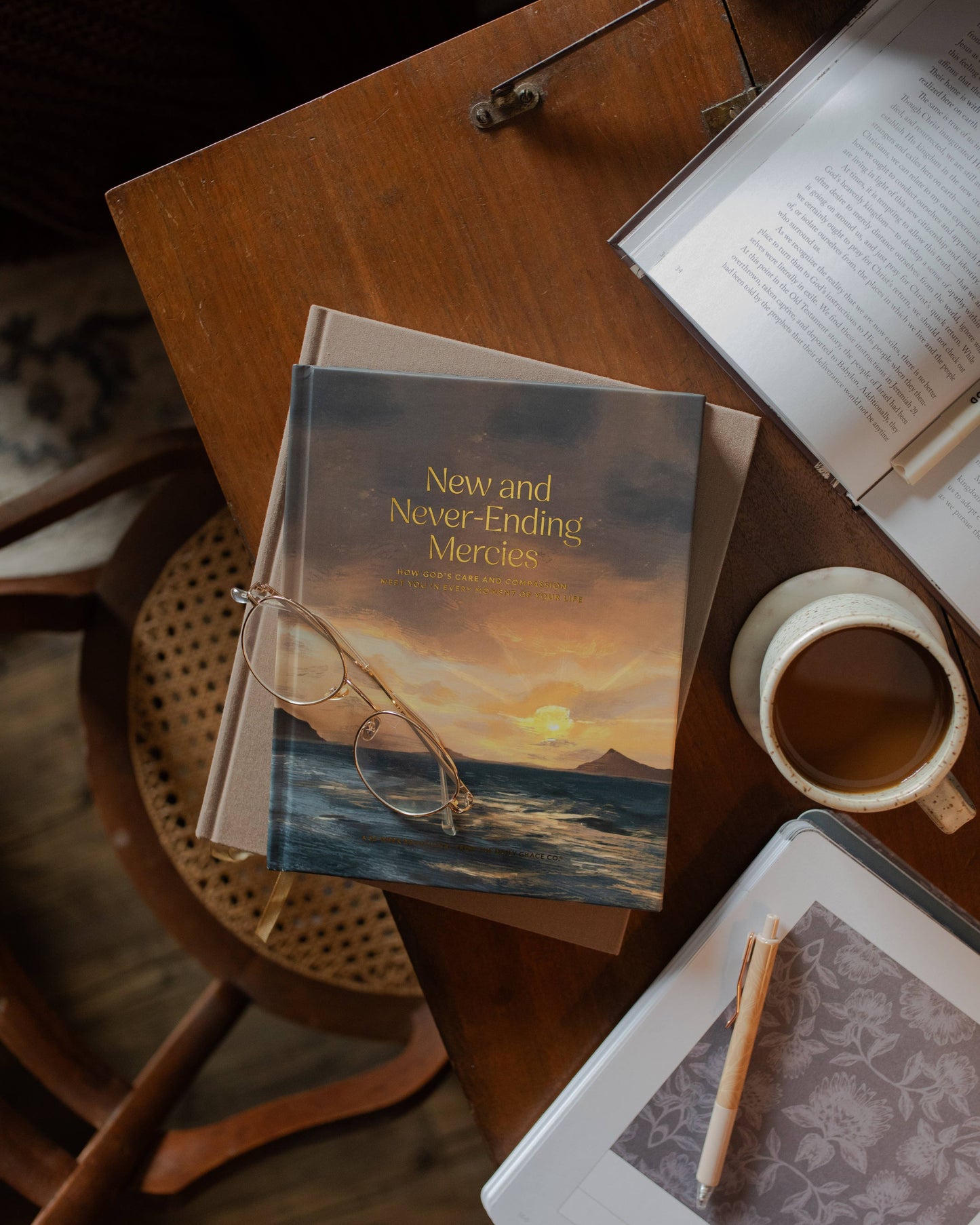 New and Never-Ending Mercies | 52-Week Devotional Coffee Table Book - 926 West