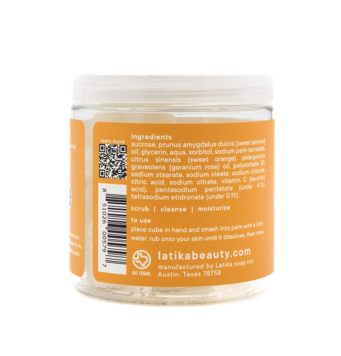 Vitamin C - Sugar Scrub Cubes 🍊 Latika Beauty