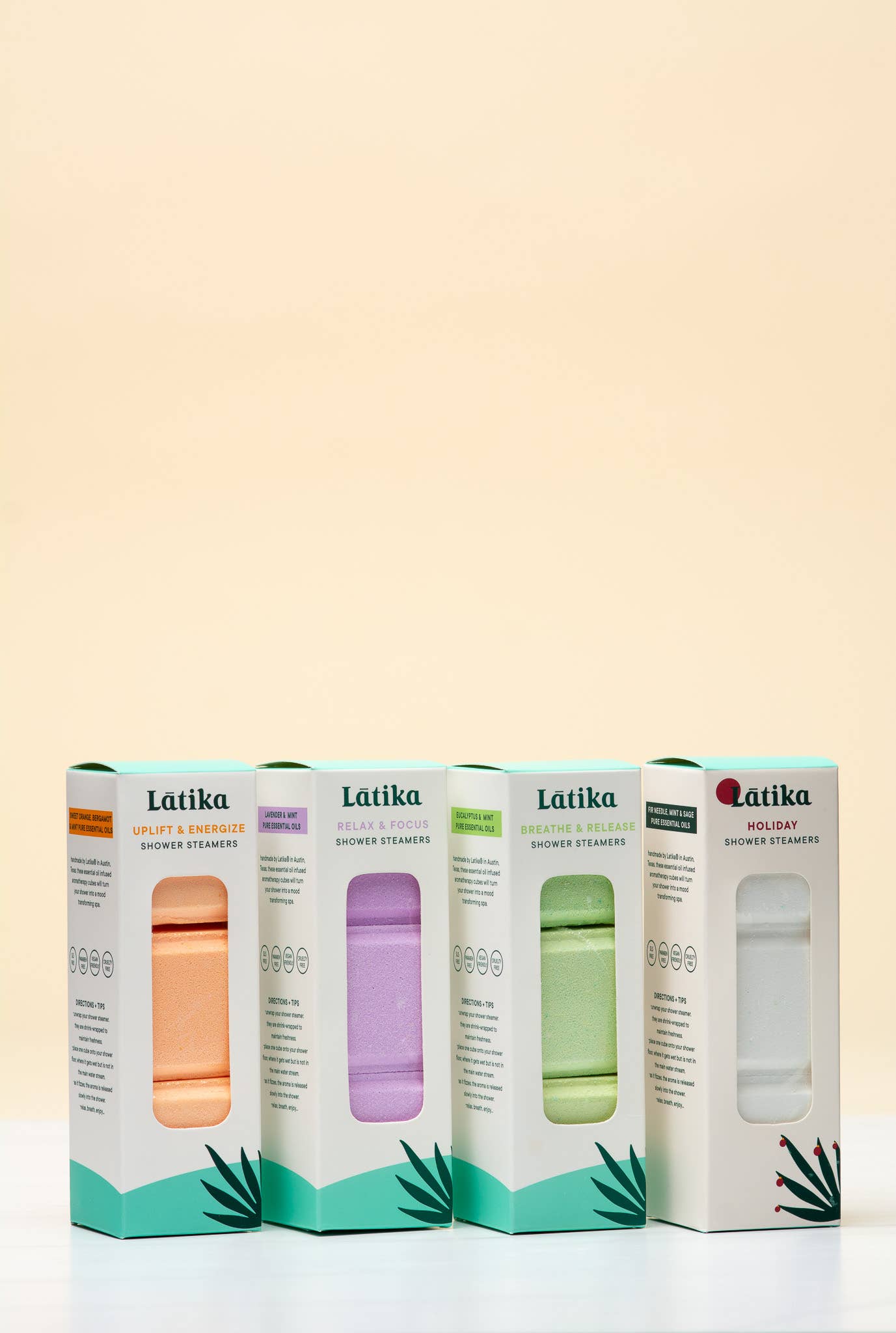 Shower Steamer Eucalyptus & Mint - Breathe Release Latika Beauty