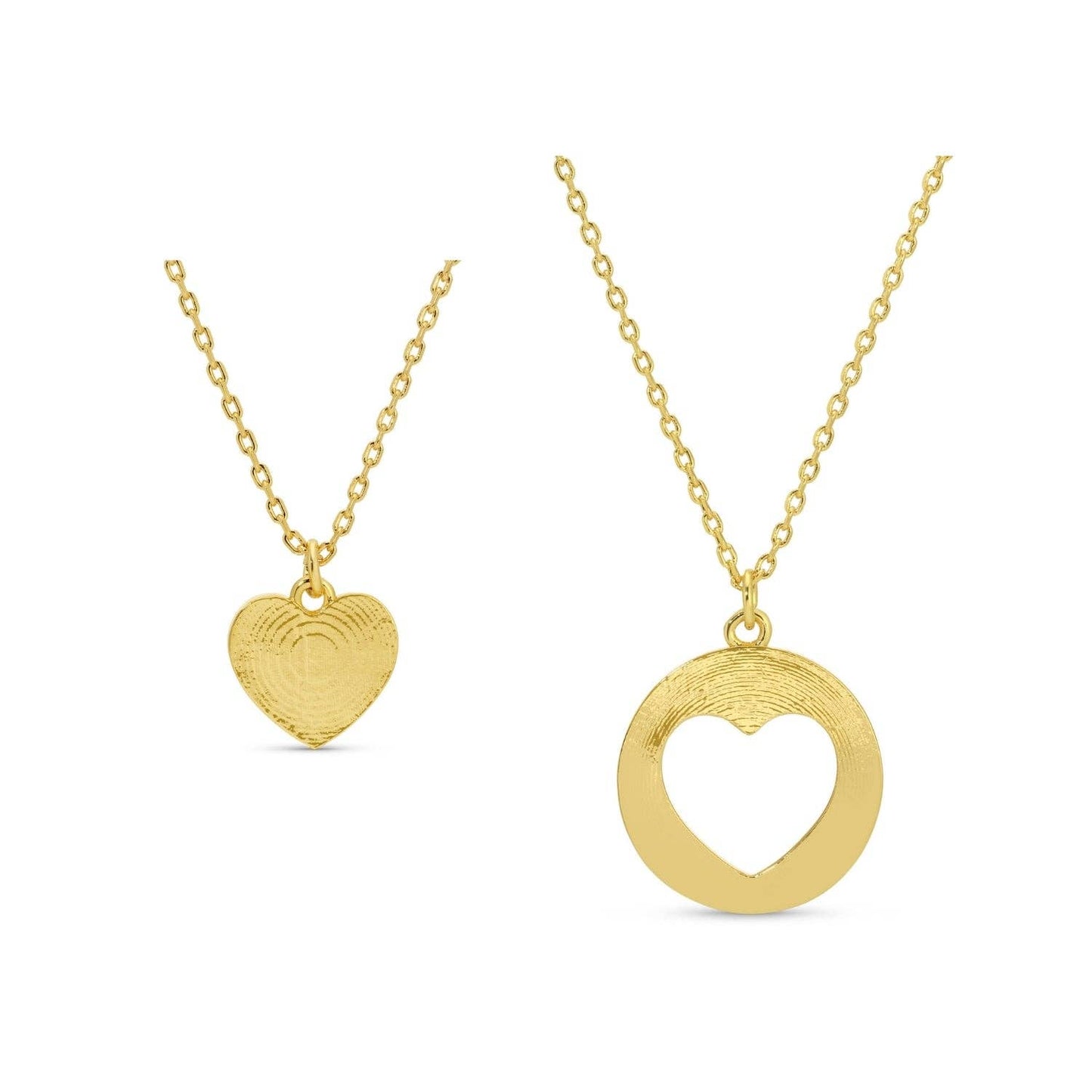 Splendid Iris - BFF Inner & Outer Heart Friendship Necklaces - 926 West