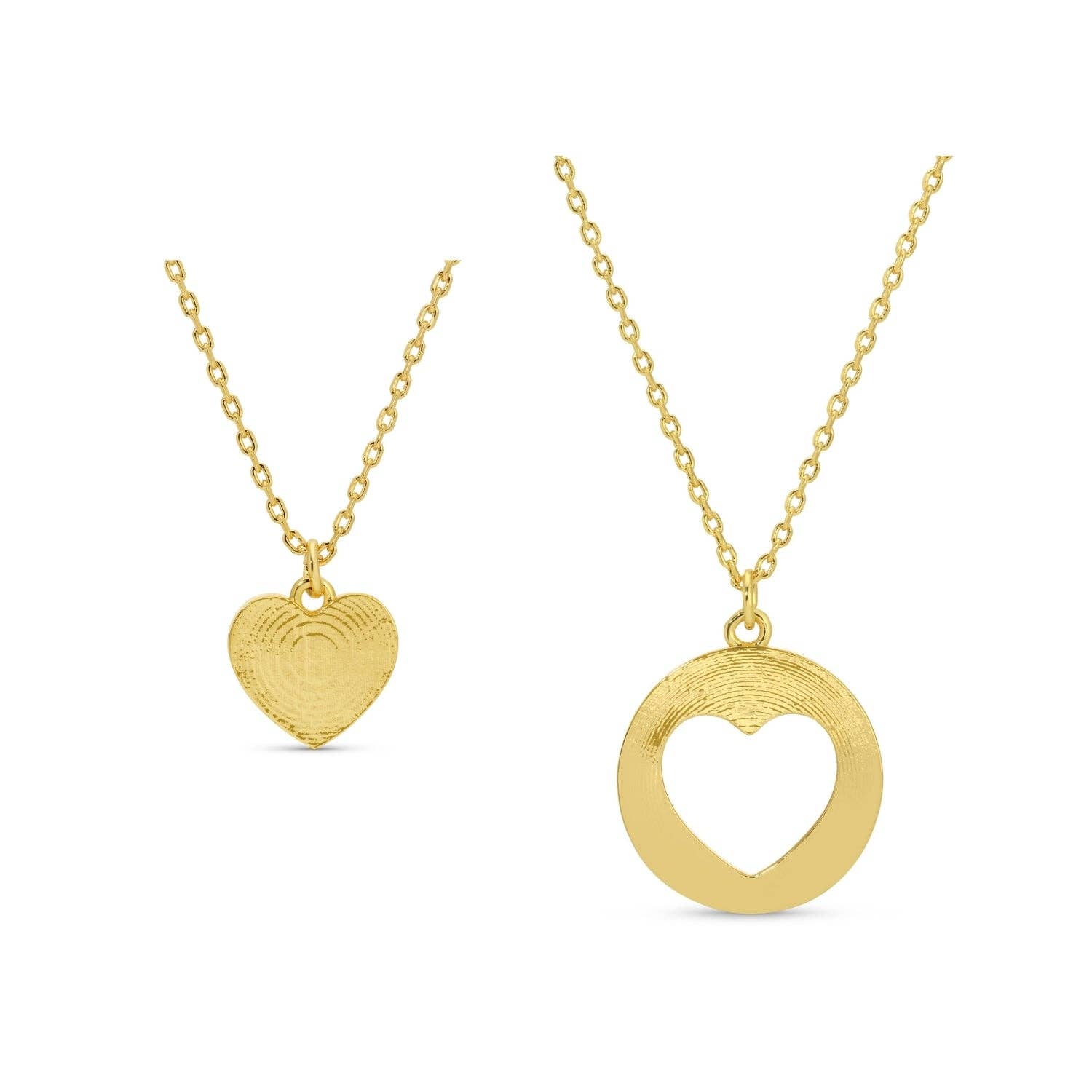 Splendid Iris - BFF Inner & Outer Heart Friendship Necklaces - 926 West