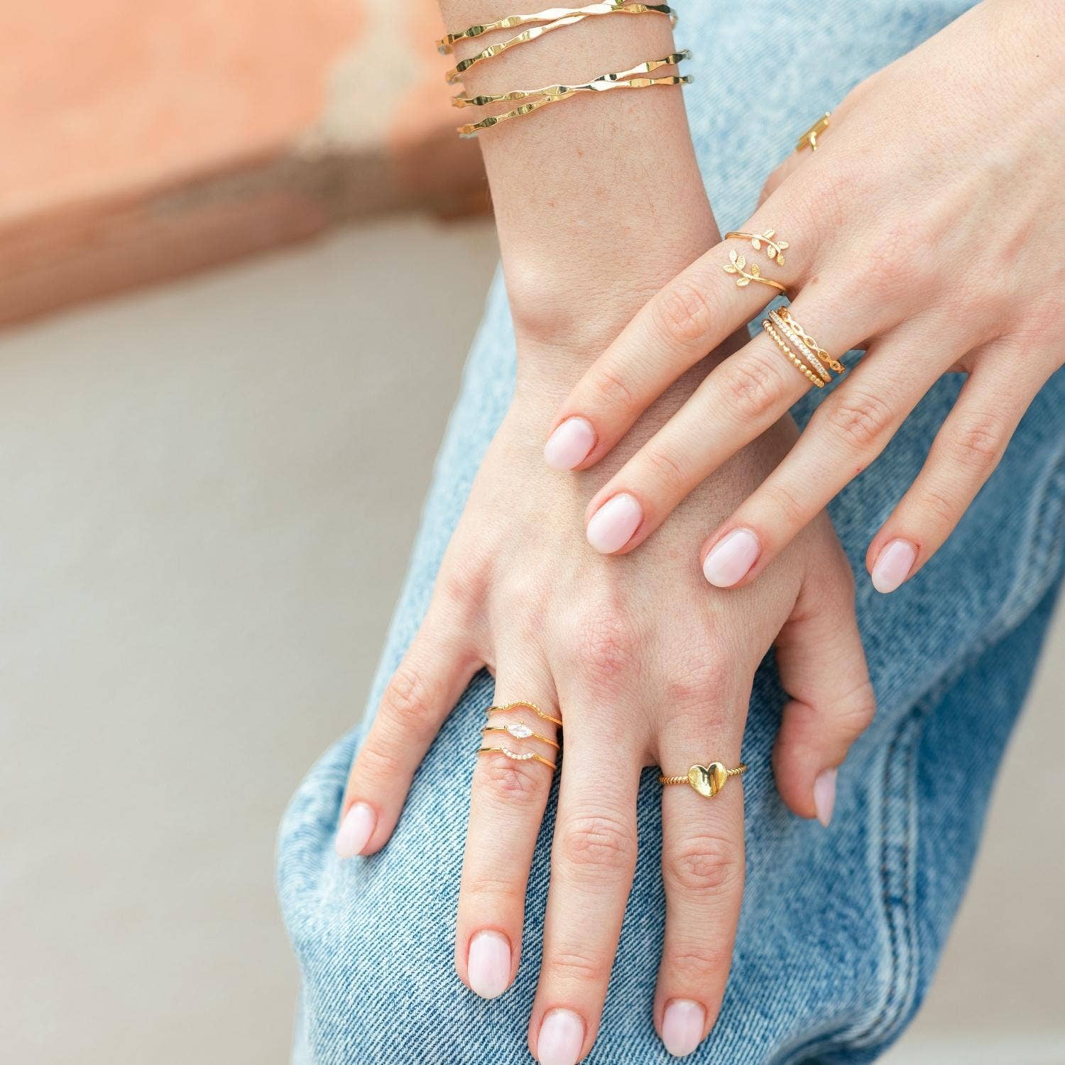 Splendid Iris - Super Delicate Adjustable Dot Ring - 926 West