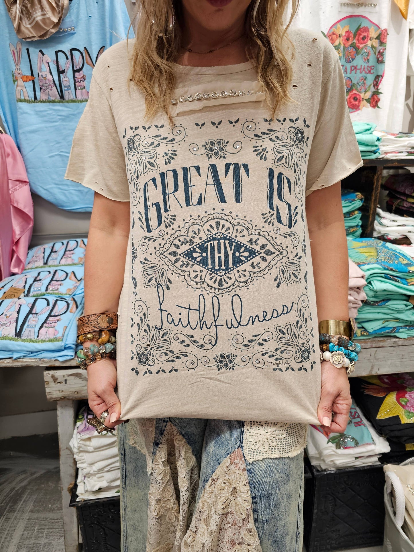 A RARE BIRD - Great is Thy faithfulness Shirt