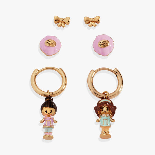 ALEX + ANI - Polly Pocket™ Earring Set of 3