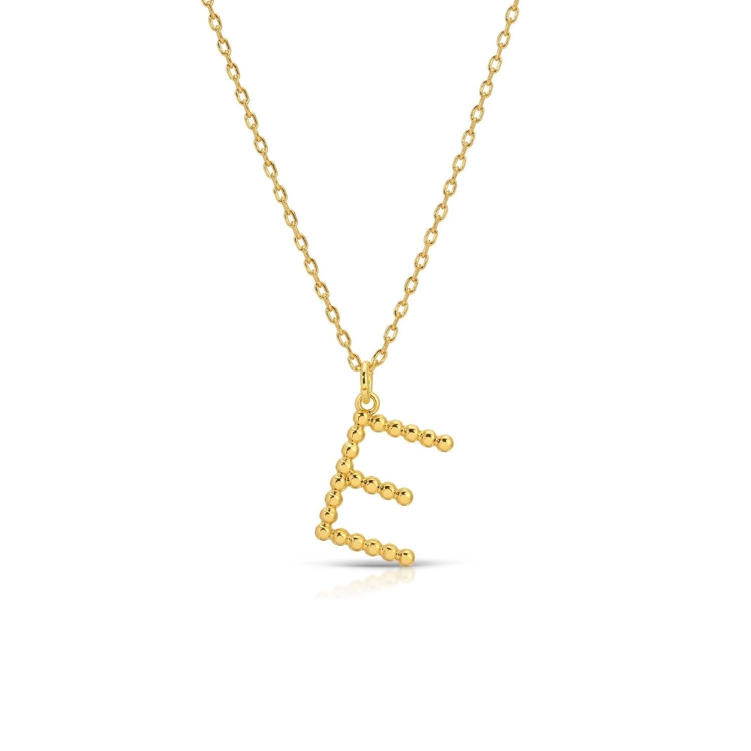 Splendid Iris - Delicate Initial Pendant - Assorted - 926 West