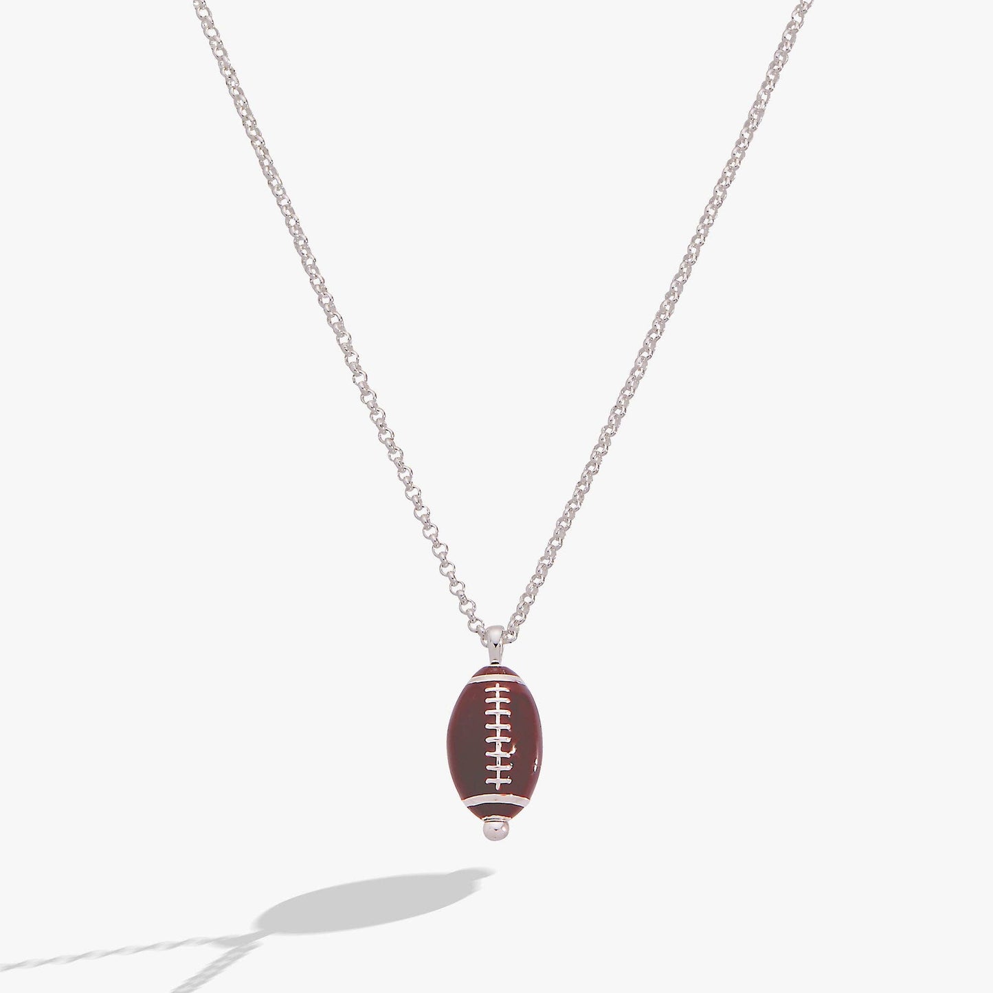 ALEX + ANI - Football Spinner Pendant