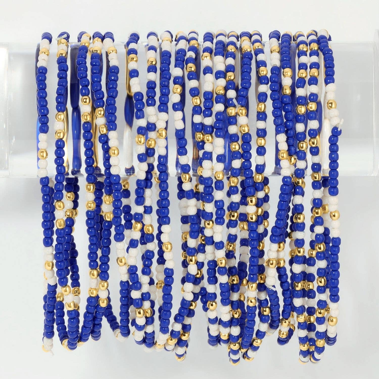 VR -Stretch Seed Bead GAME DAY Bracelets B14 - 926 West