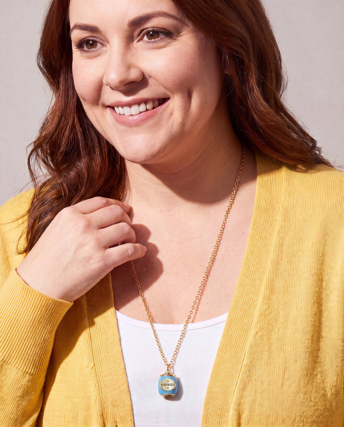 Alex & Ani Cookie Jar Locket Necklace